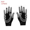 2PCS Henna Tattoo Stencils Flower Tattoo Template Temporary Hand Decal for Women DIY Body Art Henna Template Tattoos
