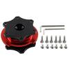 Anti Rusts Quick Release Steering Wheel Hub Aluminum Steering Wheel Hub Repair Tool for Personalizes Driving Experience