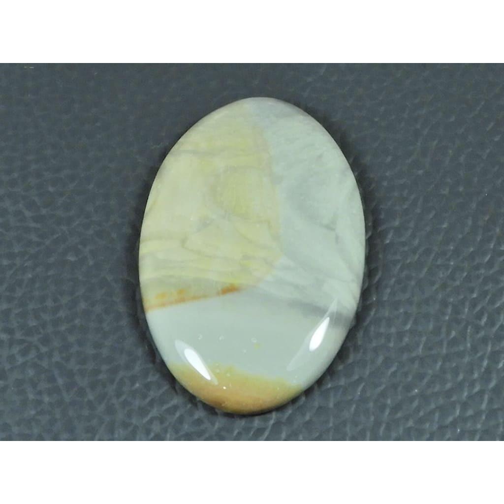 25X40X05MM Natural Polychorme Jasper Oval Cabochon Loose Gemstone 45Cts. G-347