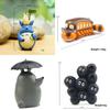 Kawaii Resin My Neighbor Totoro Model With Bus And Leaf Design For Home Decor