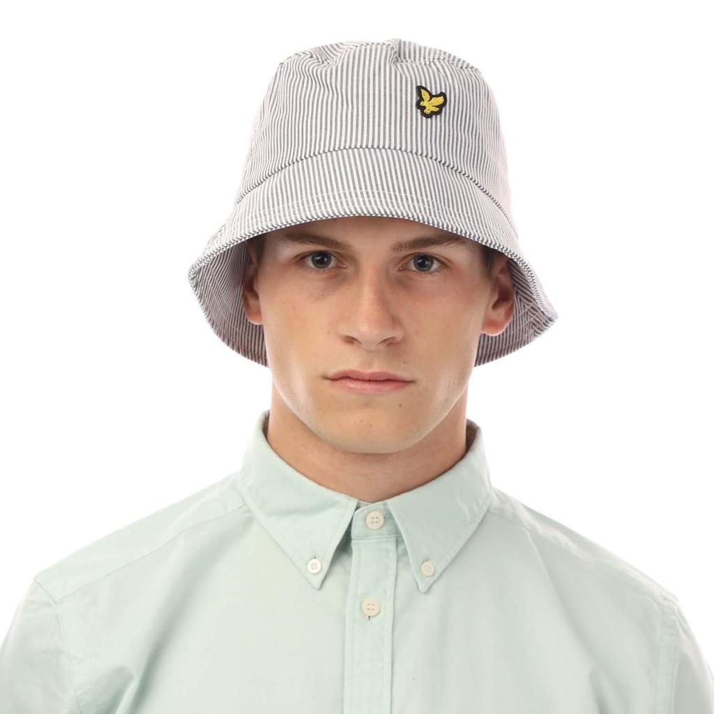 Lyle & Scott Unisex Eimerhut mit Streifen