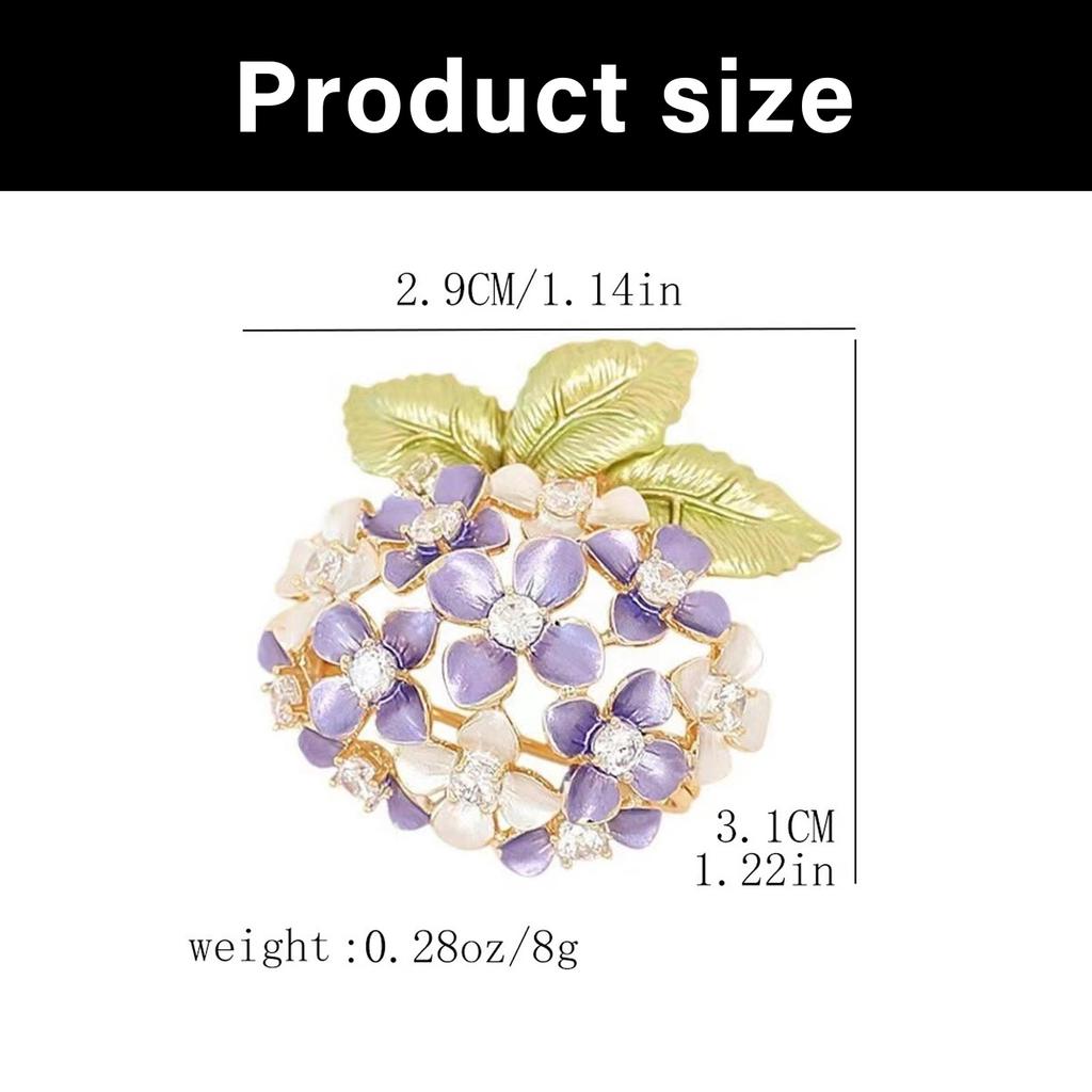 Sparkling Flower Adornment Formal Event Jewelry Handmade Flower Clothing Jewelry Alloy Texture for Various Occasion