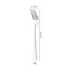 1010 Stainless Steel Dessert Spoon - Thick, Round, Mirror-Finish 304 Stainless Steel Tableware