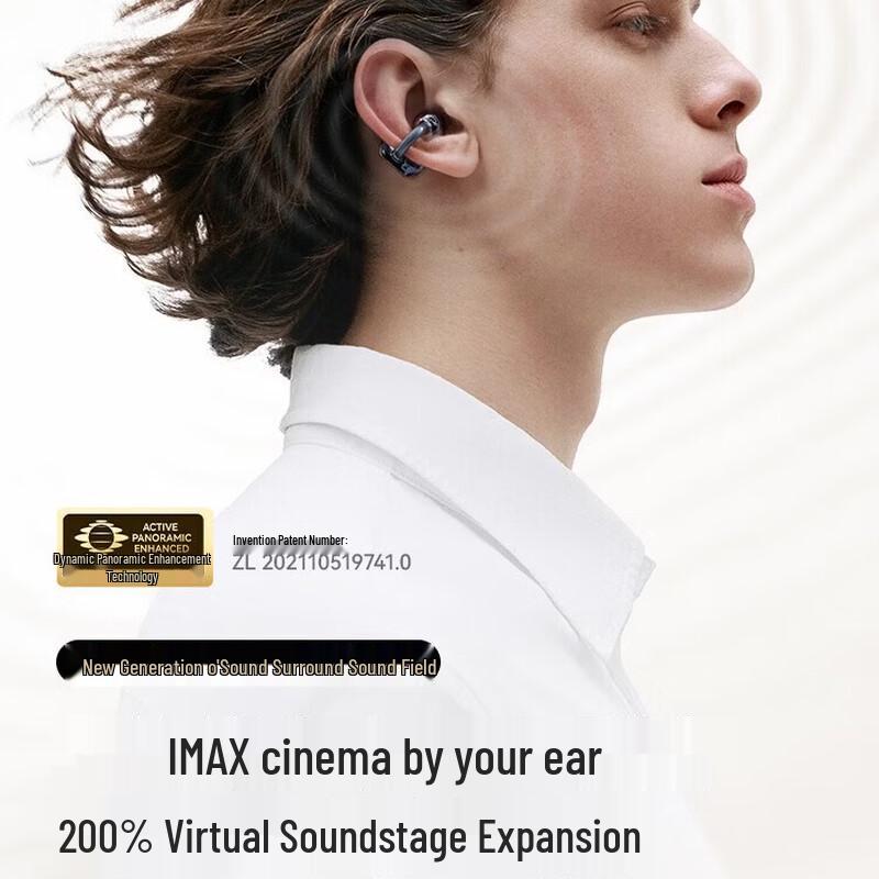SANAG S6S Ultra AI Open-Ear Clip Bluetooth Earphones