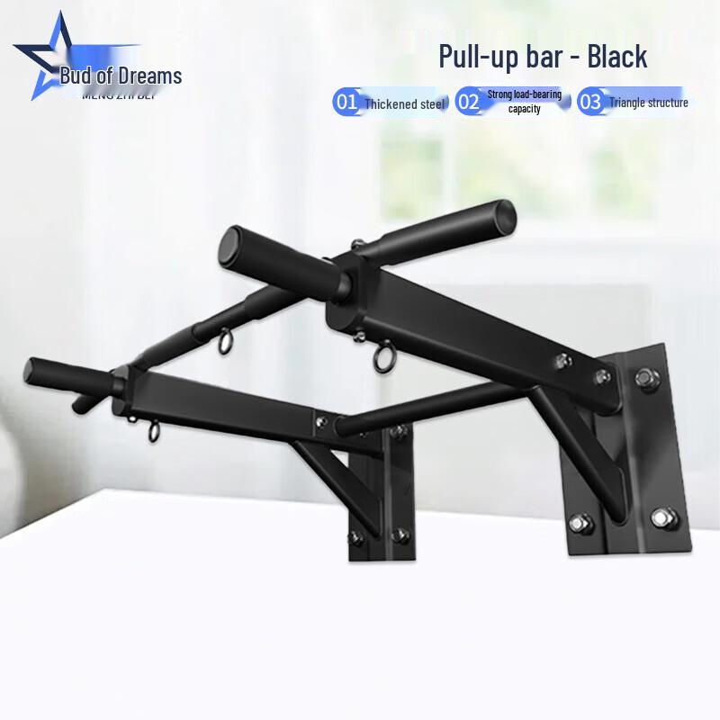 Wall-Mounted Pull-Up Bar