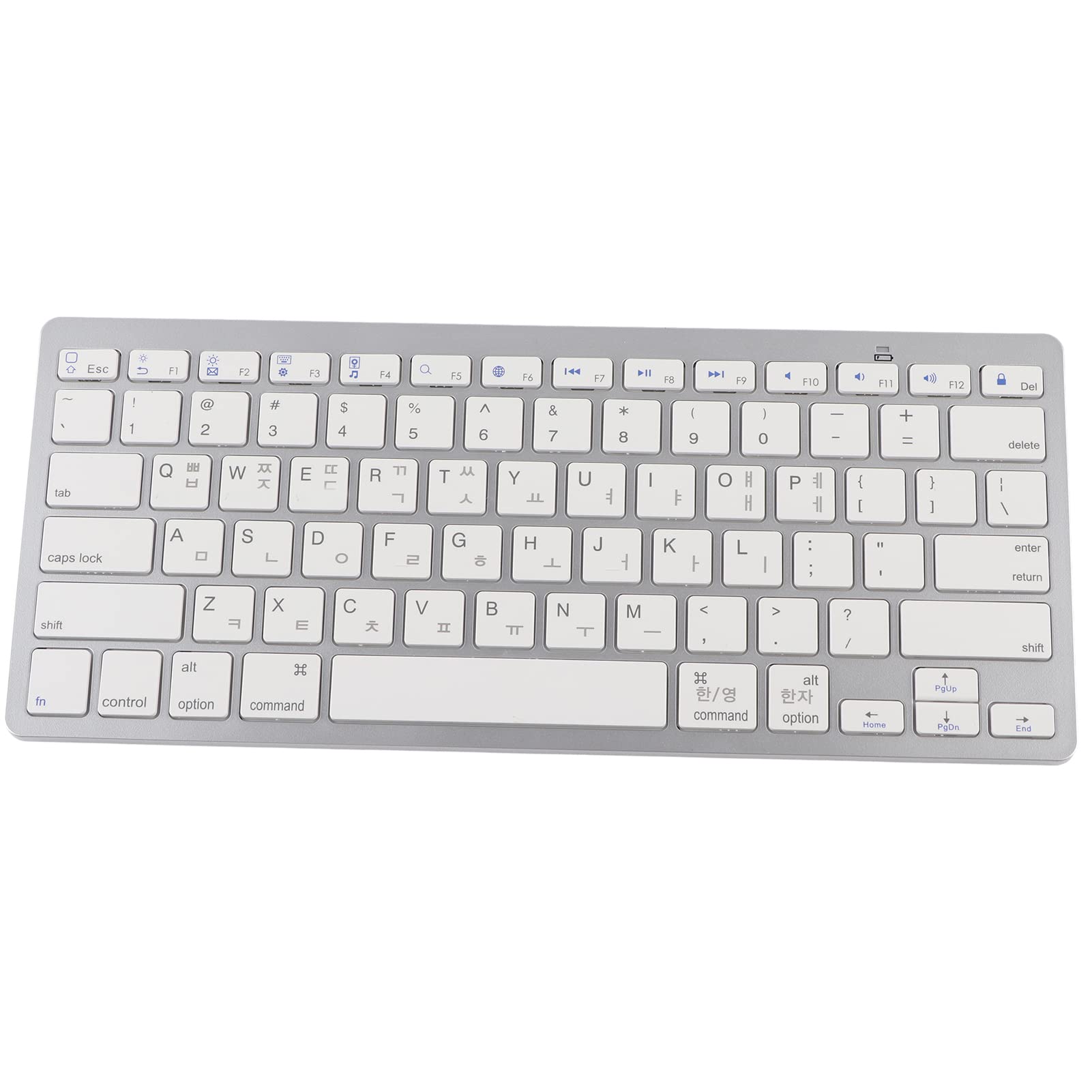 

VGEBY Wireless Keyboard, Mini Keyboard, Fast Response, 78 Keys, Ultra-Thin, Multi-System Compatible, Low Noise, for Tablets, Smartphones, and Laptops