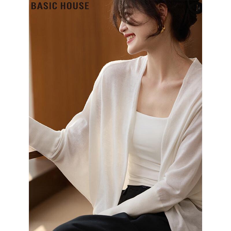 

Женский свободный вязаный кардиган Basic House M