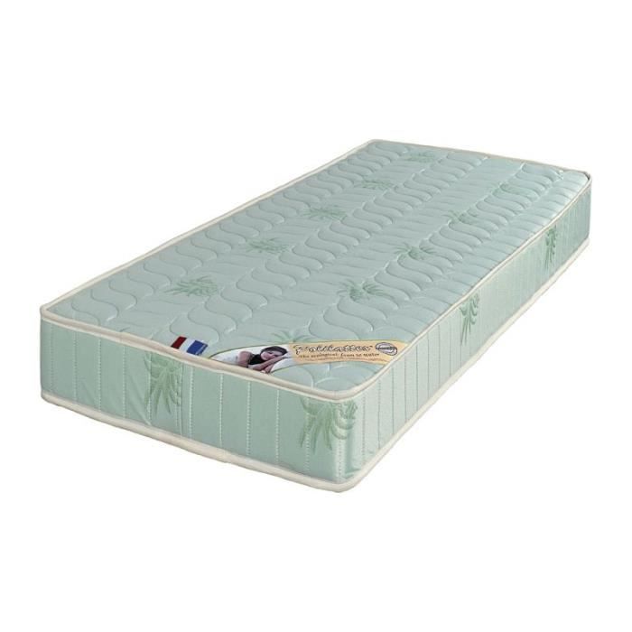 Luxe Aloe Firm Foam Mattress Poly Latex Non-deformable - 100% Merino Wool Face - Aloe Vera Fabric - 19 Cm (120x200)