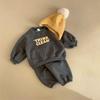 Baby Herbst Winter Fleece Sweatshirt & Bloomers Set - Unisex Sportbekleidung