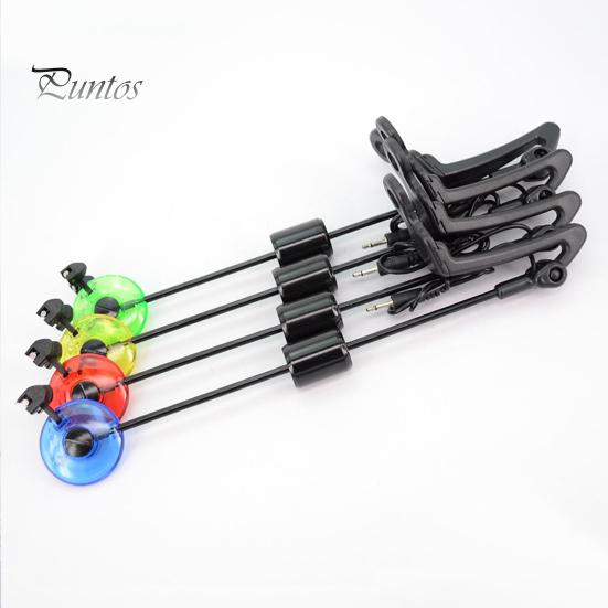 

4 шт./кор. сигнализация поклевки, свингер, рыболовная морская удочка, индикатор поклевки, удочка, сигнализатор, вешалка, аксессуары для уличной рыбалки разноцветный