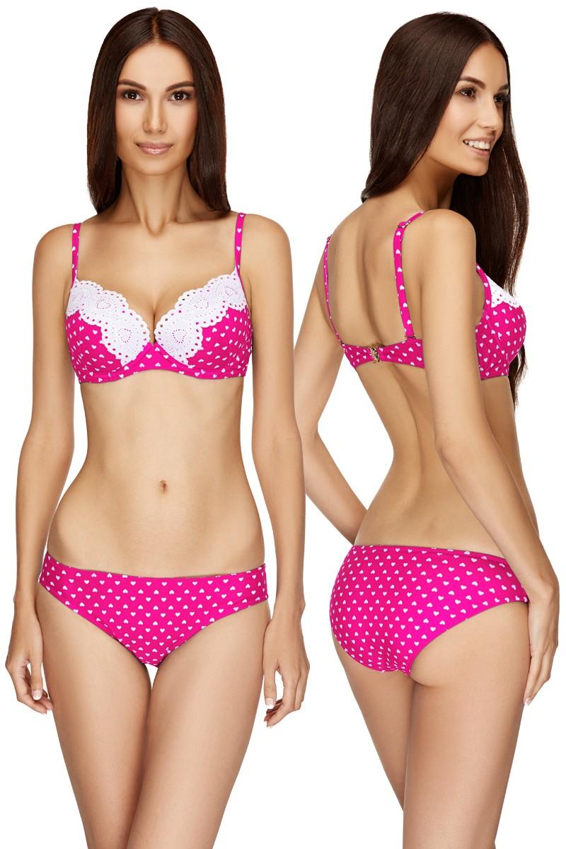 

Купальник з ущільненої чашкою, плавки сліп Anabel Arto (66361) 42E/S різнокольорові кольору