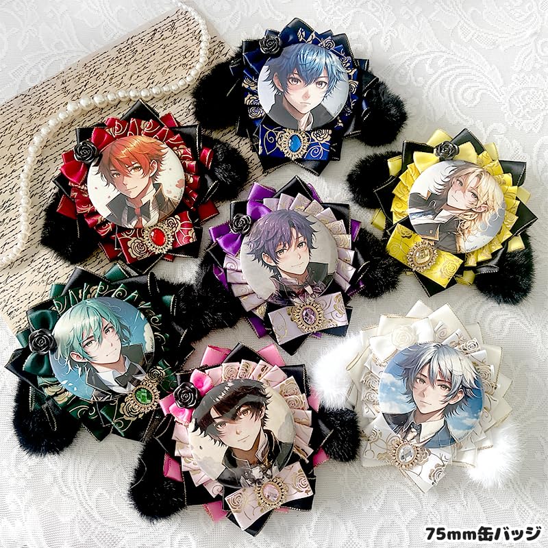 Rosette with drooping rosette for tin ita handmade ita bag tin ita for goods ears, badges, bag, ribbon, decoration, badge, bag, rosette,