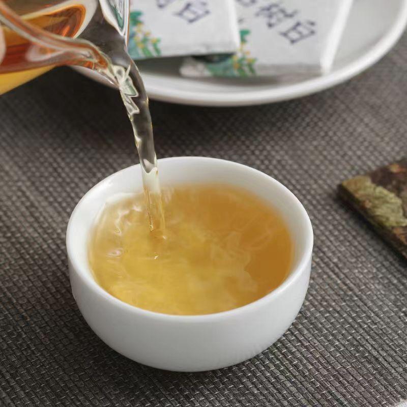 250g Yunnan White Puerh Raw Tea Mini Pu'er Tea Brick Pu-erh Green Tea Benefits