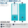 KOKUYO File Box NEOS A4 Set of 2 Navy A4-NELF-DBX2