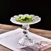 Europeisk Lett Luksus Krystallglass Kakestativ Fruktfat Snacksbrett Dessert Holder for Bryllup Høyfotet Cupcake Utstilling