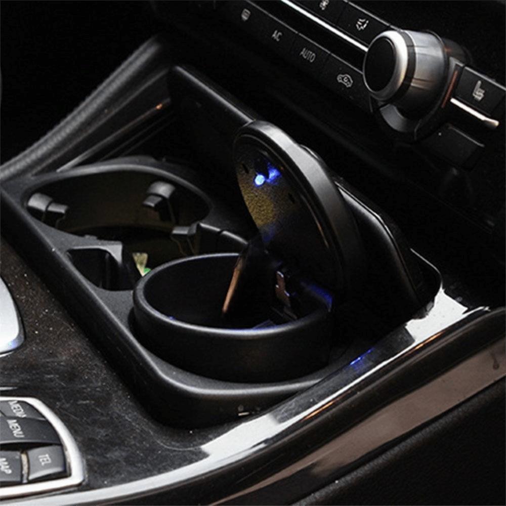 Portable Mini Car Trash Can Removable Garbage Coin Storage Cup Container  Car Garbage Storage