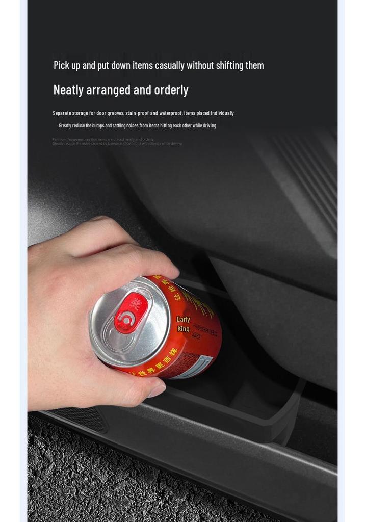 Compatible Door Storage and Trash Can Accessories for 26 Toyota RAV4 Models