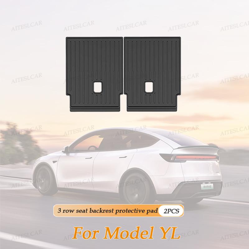 For Tesla Floor Mat Model YL 2026 Car Trunk Mat Set Luggage Mat TPE Waterproof Anti-Slip Set LHD Floor Liner Mat Car Accessorie