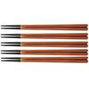Set of Hexagonal PBT Made In Japan J-kitchens Chopsticks, 5, 20.5cm Chopsticks, Shunkei,