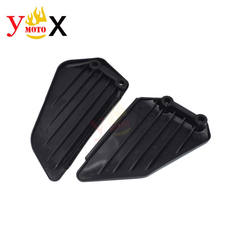 CBR 250 MC19 MC22 (Carbon Pattern) Side Foot Peg Rest Protection Panel Cover Guard For Honda CBR250 CBR250R CBR250RR 1988-1994