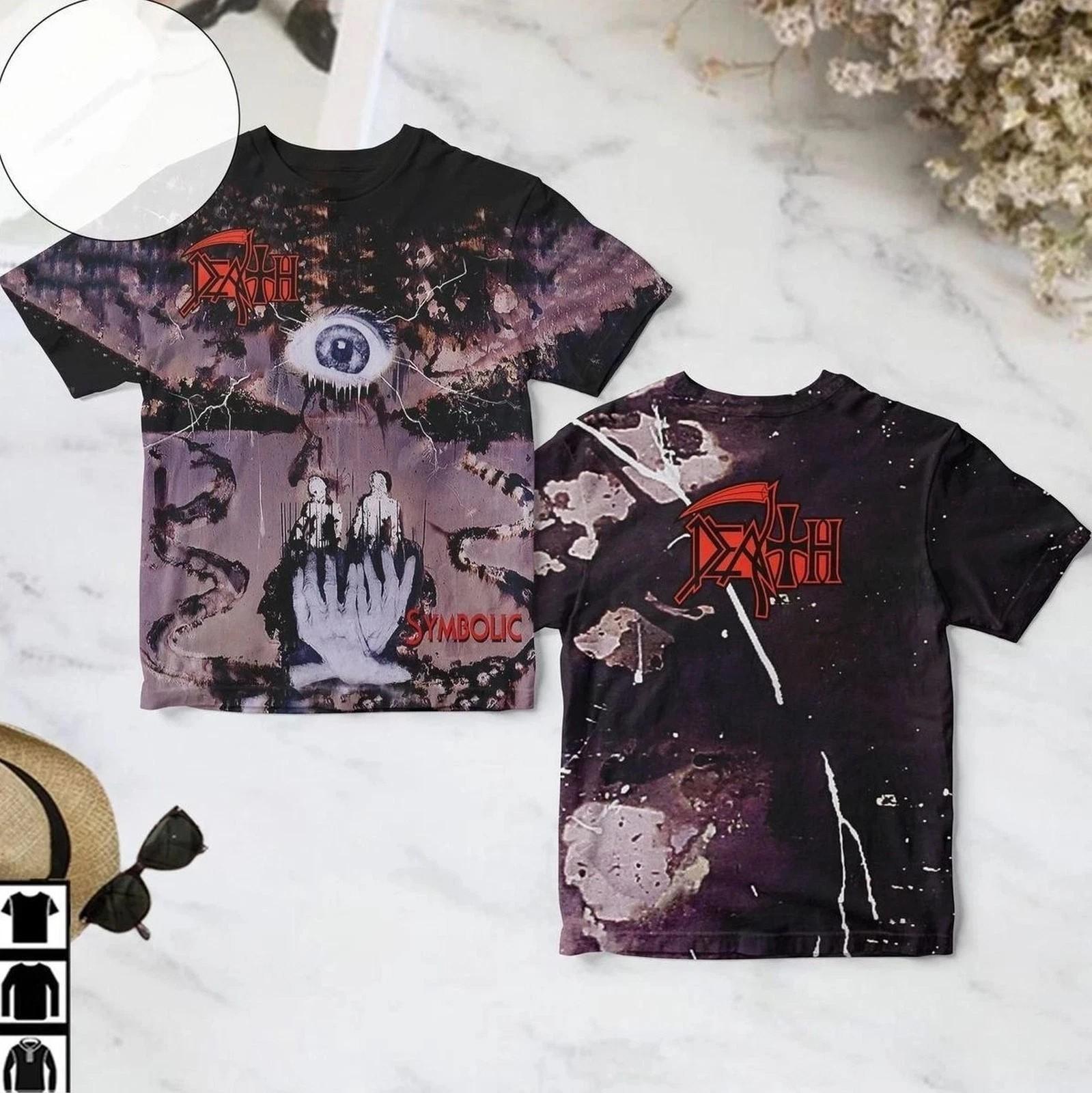 Hot Death Symbolic Album Cover AOP 3D Gift For Fans Unisex All Size Shirt LW1017 L