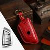 Car Key Case Cover Leather Accessories Keychain Fob Protector for Bmw Series 1 F15 F16 F20 F48 G20 G30 X1 X3 X4 X5 X6 Keyring