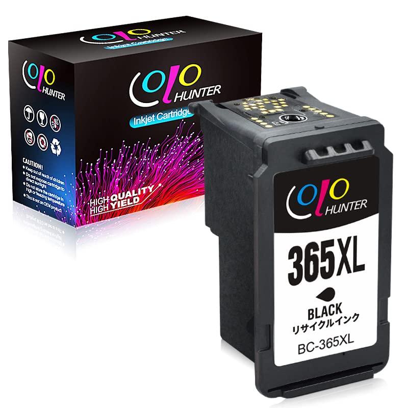 

Colohunter Black Ink Cartridge for Canon Recycled Ink Cartridge with Indicator with PIXUS BC-365XL (365XL) - High-Yield, (Compatible TS3530) чорний
