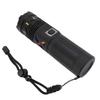 LED Flashlight Aluminum Alloy White Light Zoom Flashlight for Outdoor Camping Fishing Emergency Type C Rechargeable