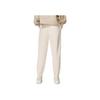 Li Ning Sports Trend Series Solid Color Logo Print Jogger Pants Women Bottoms White AKLSB38-3