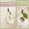 Hanging Basket Hamster Hammock Warm Pear Shaped Hamster Pouch Bed Soft Comfortable Winter Pet Nest Winter