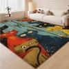 Cat Carpet Soft Anti Slip Rectangular Mat Suitable for Living Room Bedroom and Outdoor Floor Mats Colorful Home Decoration Mats