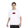 Jordan T Shirts Men's Crew Neck Moderate Straight Fit AT8903-100