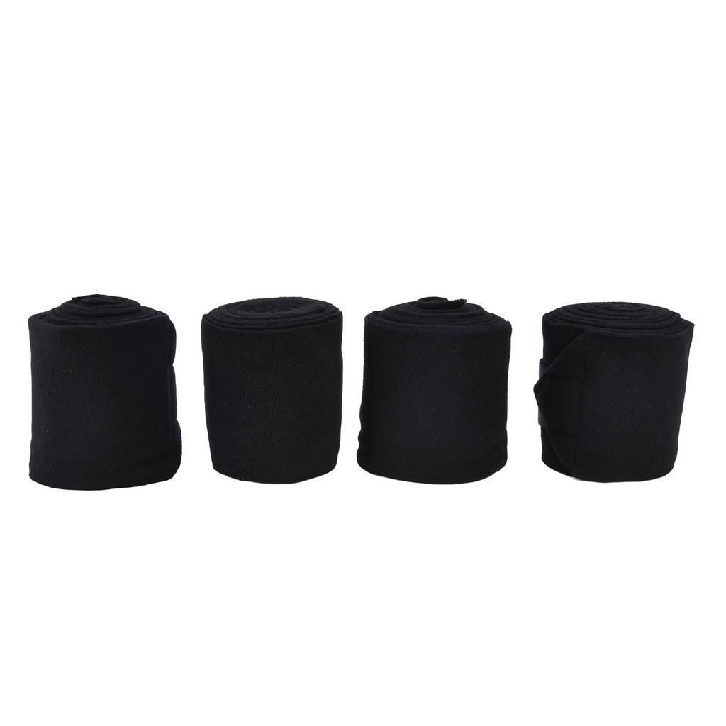 4 Stück Pferdebeinkette, selbstklebend, atmungsaktiv, verschleißfest, Tierbeinbandage für Kühe, Pferde