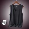 Men's Quick-Drying Slim Fit V-Neck Mesh Ice Silk Summer Tank Top