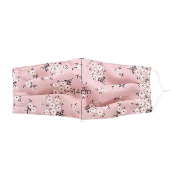 Máscara de Chiffon Respirável com Proteção UV Estilo Coreano - Lavável e Ajustável