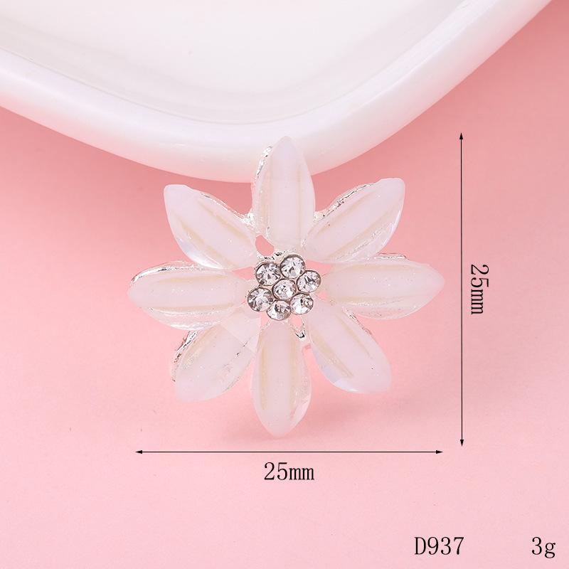 Five-Petal Diamond Flower Snowflake DIY Phone Shell Sticker