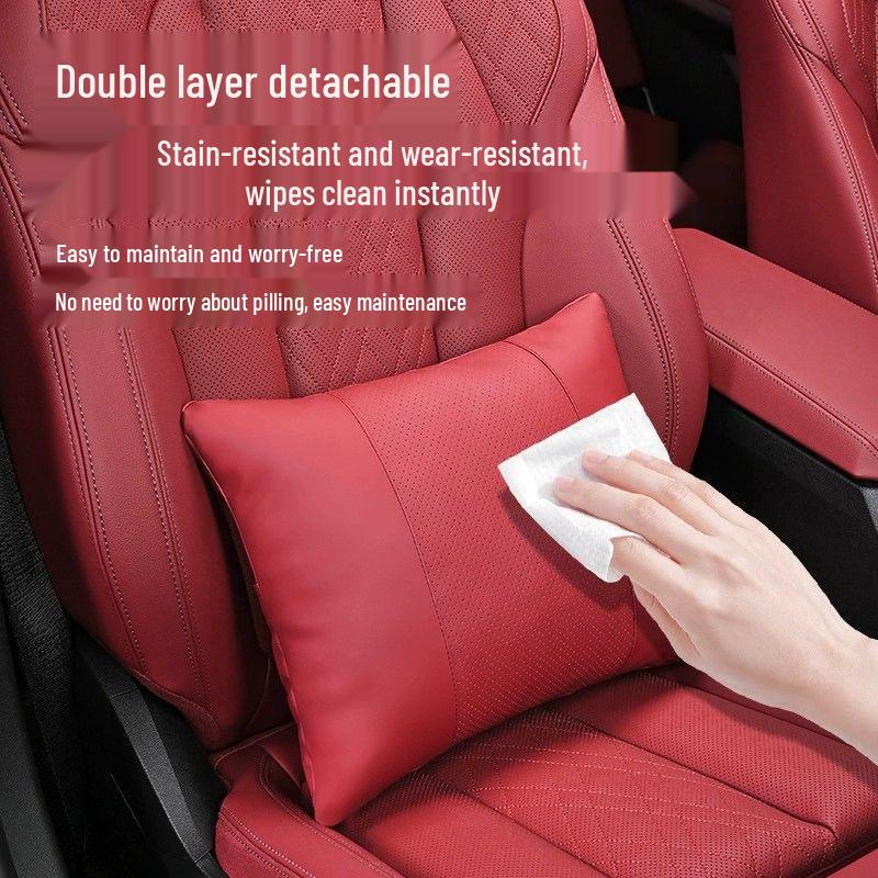 Compatible with Car Headrests, Neck and Lumbar Supports for Maybach, Mercedes-Benz, Tesla, and More.