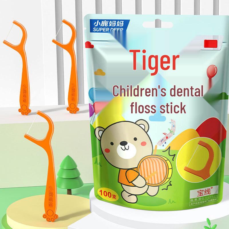 FAWNMUM Kids Floss Picks