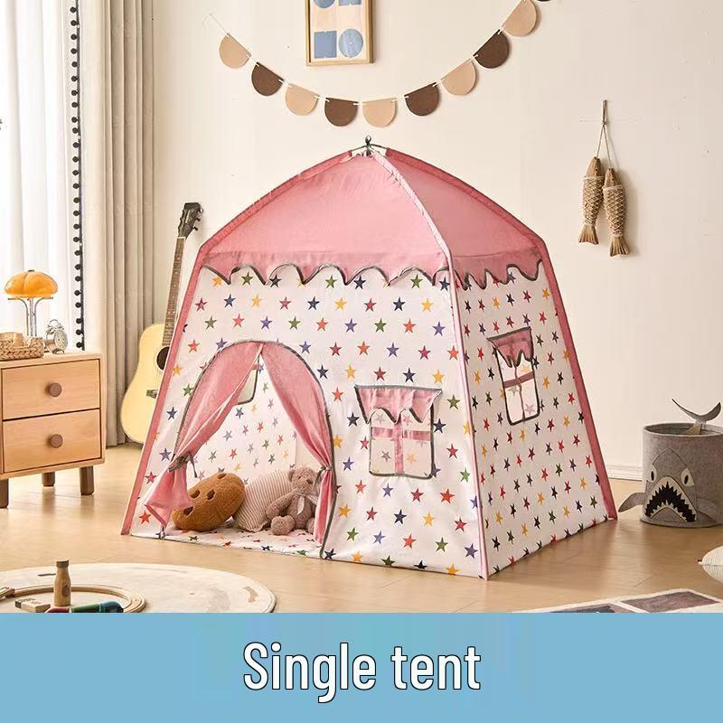 Kids' Indoor Tent Castle - Play House for Boys & Girls, Hotel Room Decor