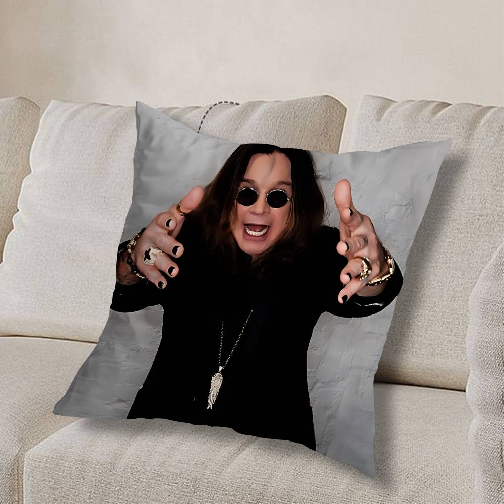 Horký kapela O-Ozzy OsbourneS Povlak na polštář Pohovka Obývací pokoj Ložnice Čelo postele Opěrka Zadní polštář Čtvercový polštář Čas na zdřímnutí