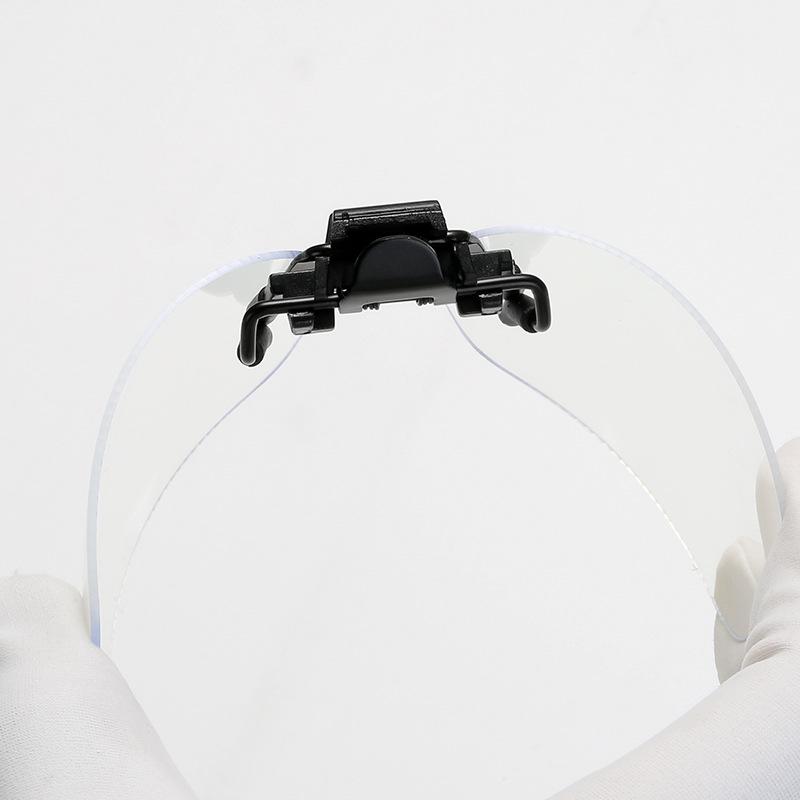 High-Definition Transparent Flip-Up Anti-Blue Light Clip-On for Nearsighted Glasses