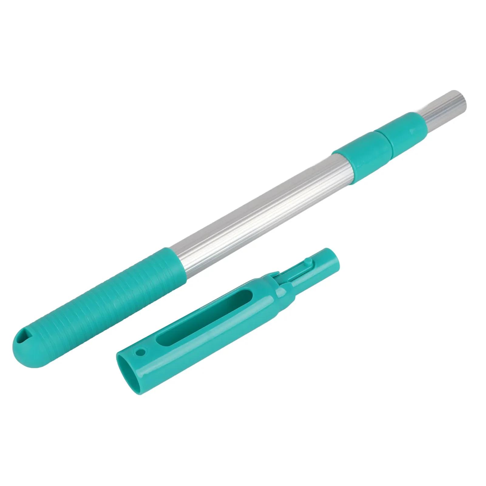 Телескопическая штанга для бассейна 3-секционная для сачка для листьев, сетки-грабель, ручка-захват для чистки спа, пруда, бассейна синий