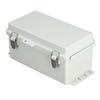 Junction Box ABS Plastic IP66 Waterproof 3 Outlet Holes Electrical Box for Power Project