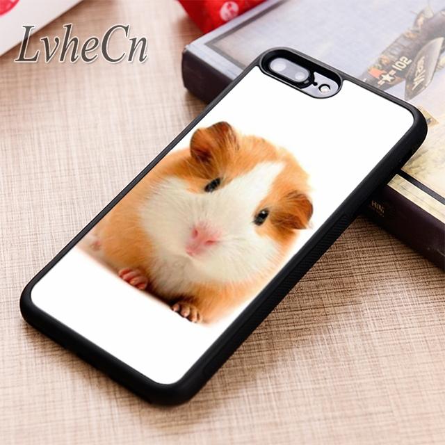 

LvheCn hamster and guinea pig phone Case cover For iPhone 16 15 14 plus X XR XS max 11 12 Pro coque iPhone XR