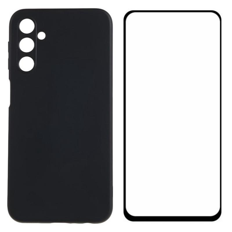 For Samsung Galaxy A54 5G Case with Screen Film TPU Phone Cover (Precise Cutout)