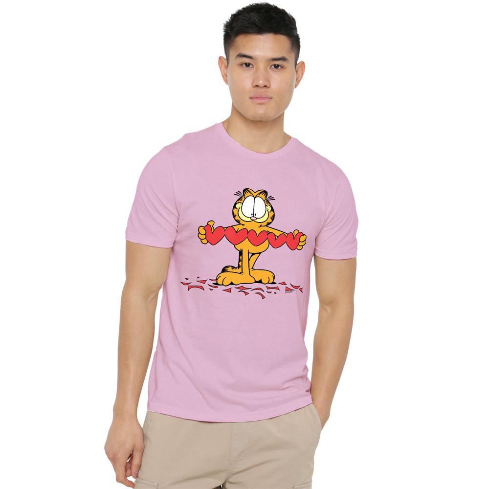 Garfield Sweetheart T Shirt S-4XL Pink S