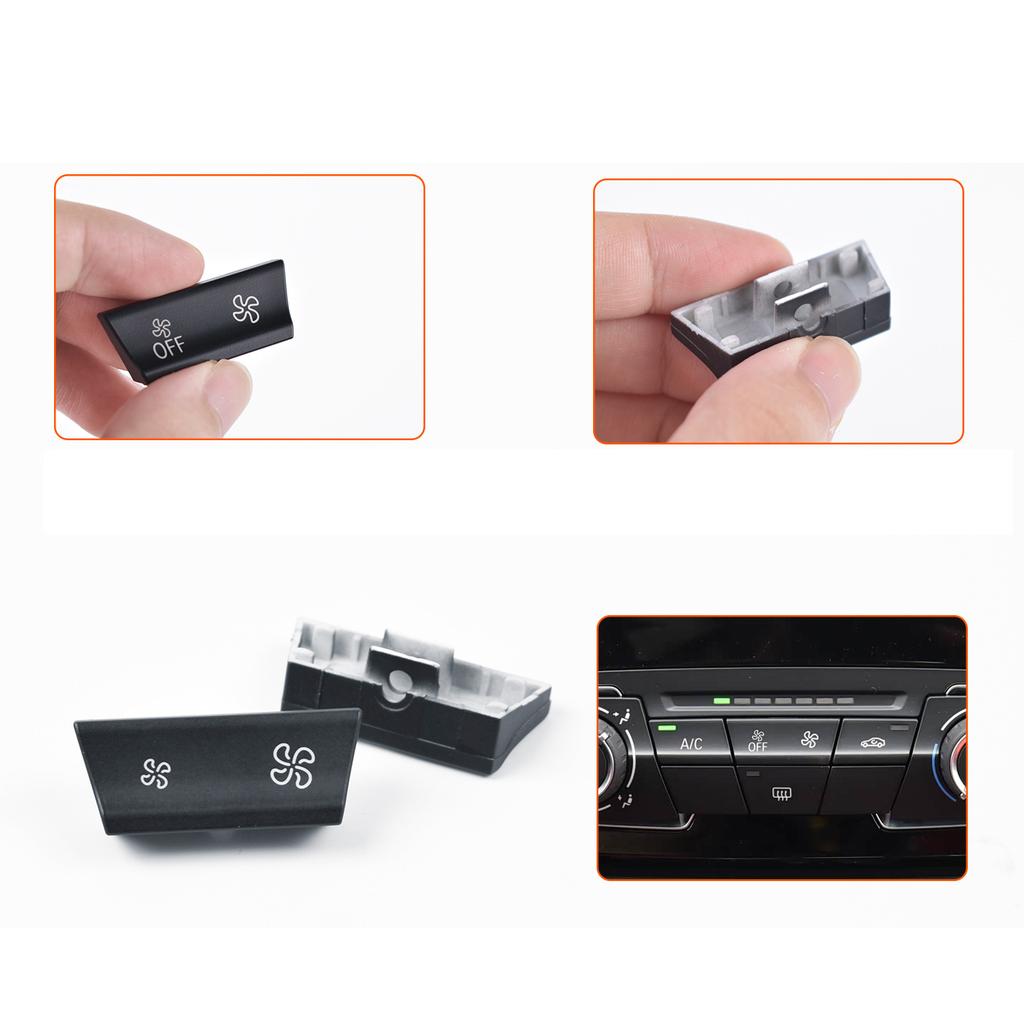For BMW X1 X2 Air Conditioning Button 1 Series 2 Series Station Wagon F45 F49 Central Control Air Volume Wind Switch Button