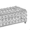Bling Tissue Holder Box – Decorative Cover Dispenser Rectangular Glitter Diamond Crystal Bathroom