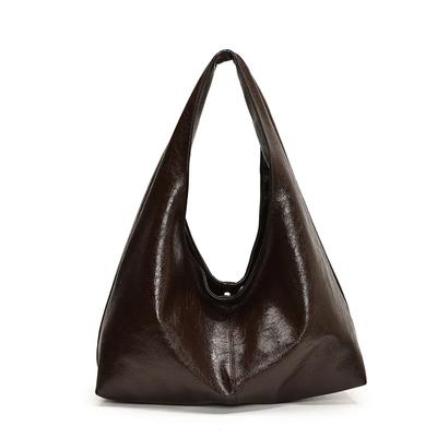 Design Large PU Leather Hobo Underarm Bags Lady Winter Shoulder Bag for Women 2026 New Trend Y2K Handbags and Purses