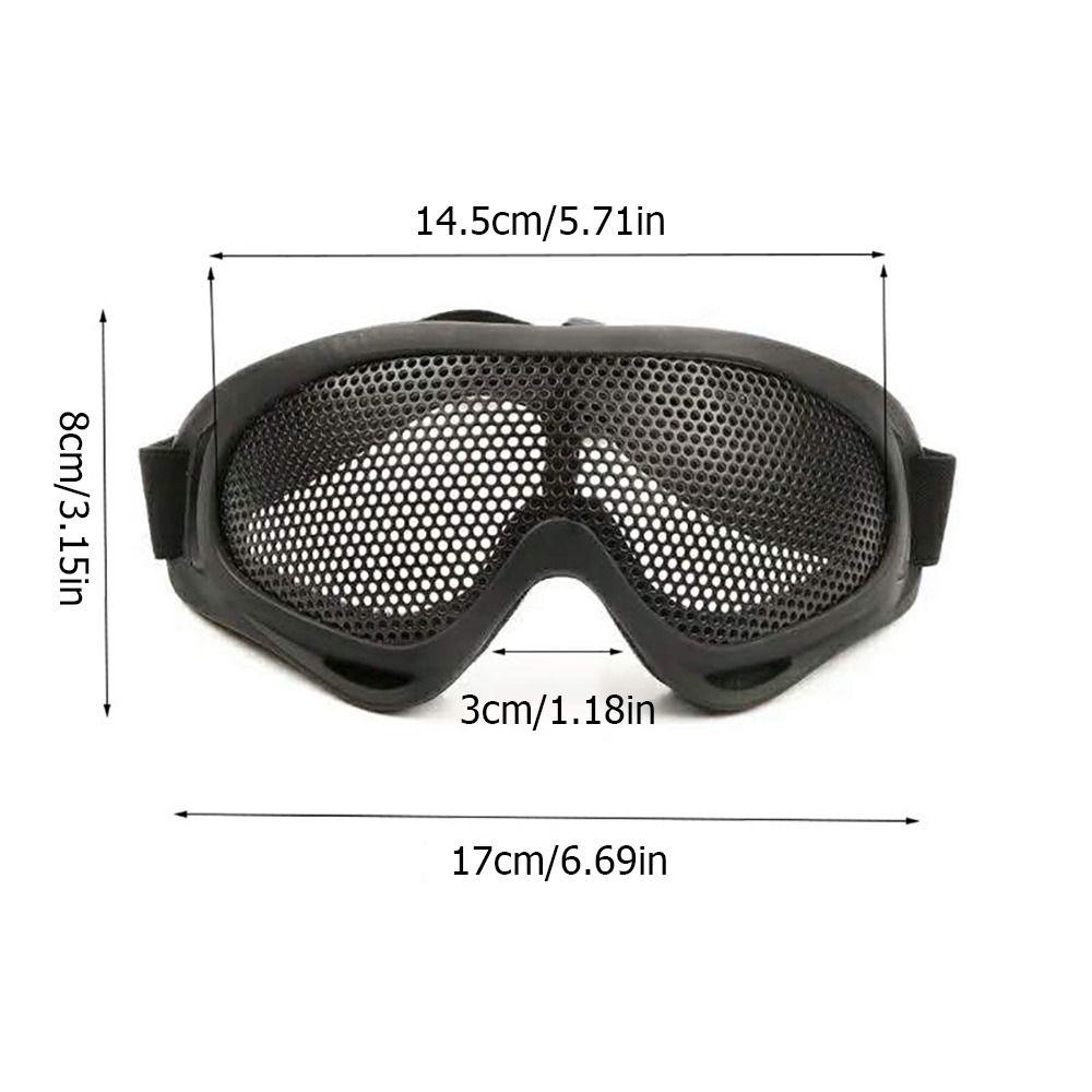 Iron Mesh Goggles High Density Mesh Mesh Glasses Off-road Motorcycle Sunglasses Outdoor Activities